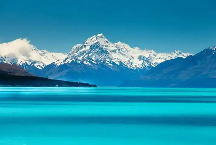 Lago Pukaki, Nueva Zelanda